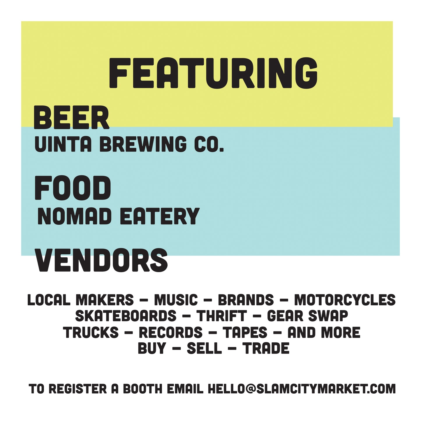 Monday Market Presented by Uinta Brewing Co.