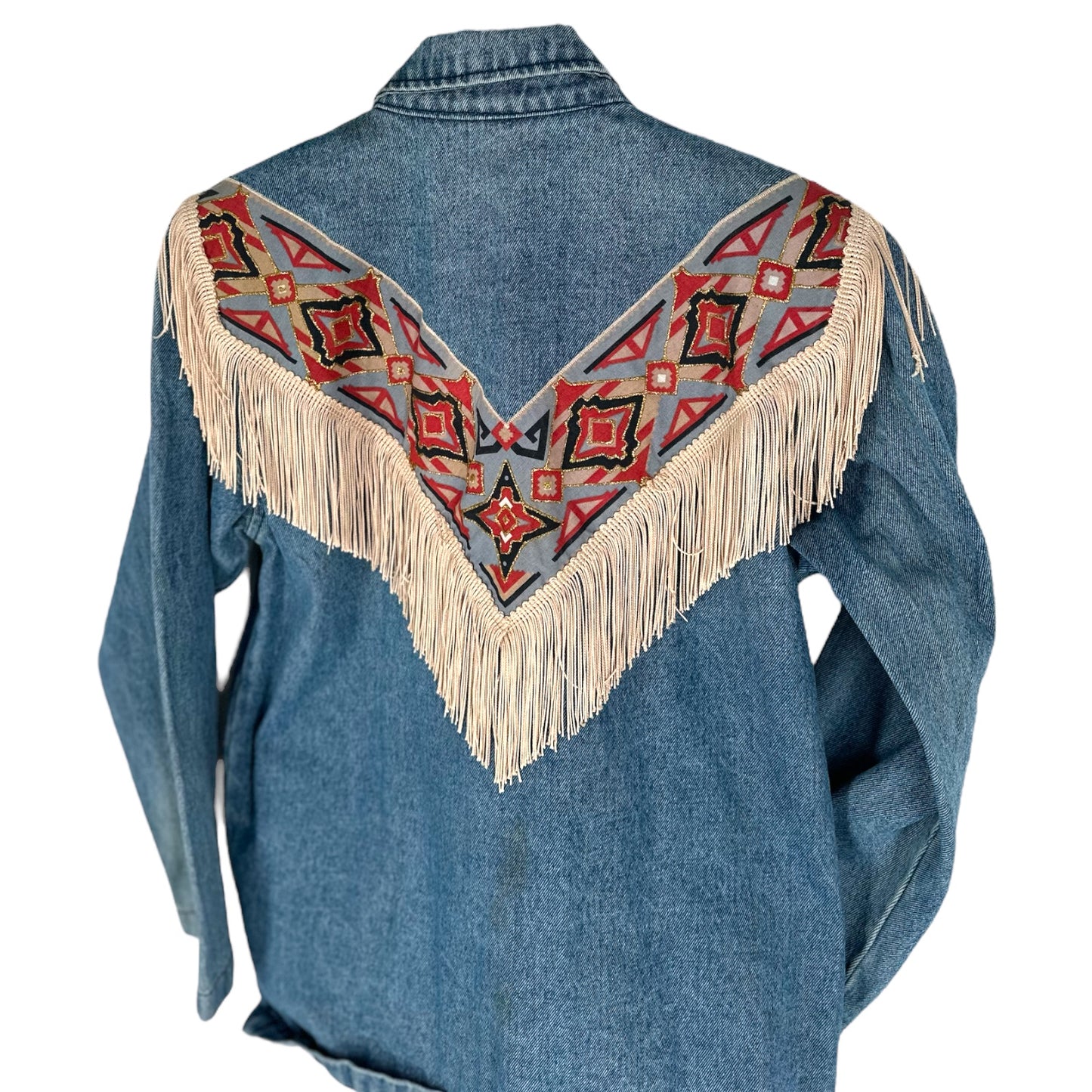 Decorated Jean Jacket